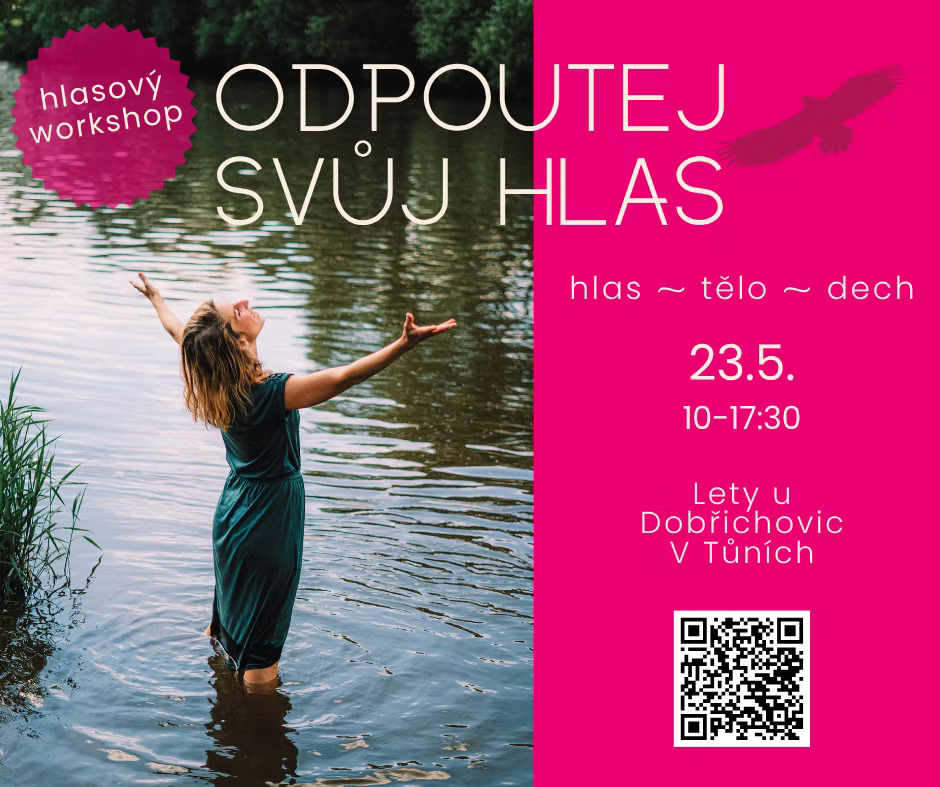 ODPOUTEJ SVŮJ HLAS s QR Tůně jednodenní workshop s QR bez webovek