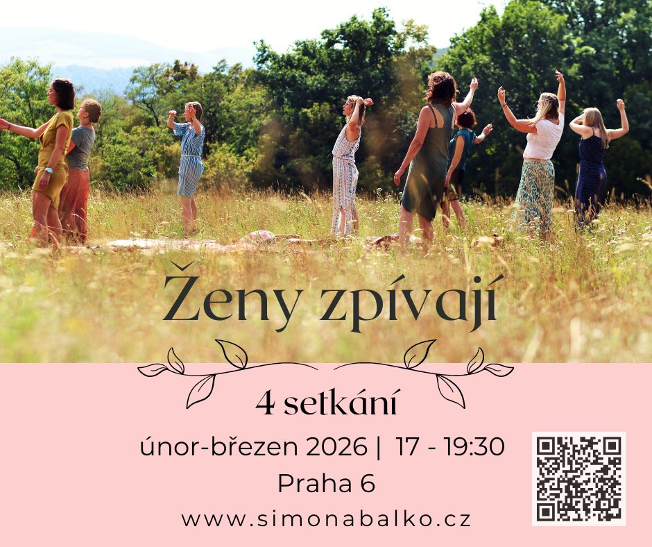 Ženy zpívají Praha s QR_Simona Balko - Hlasová koučka & průvodkyně_simonabalko.cz