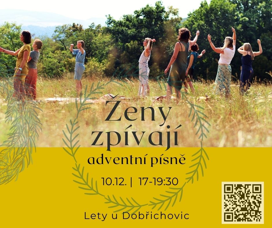 Ženy zpívají adventní písně s QR_Simona Balko - Hlasová koučka & průvodkyně_simonabalko.cz
